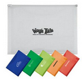 Slide Zip Pouch W/ Business Card Holder & Extra Pocket